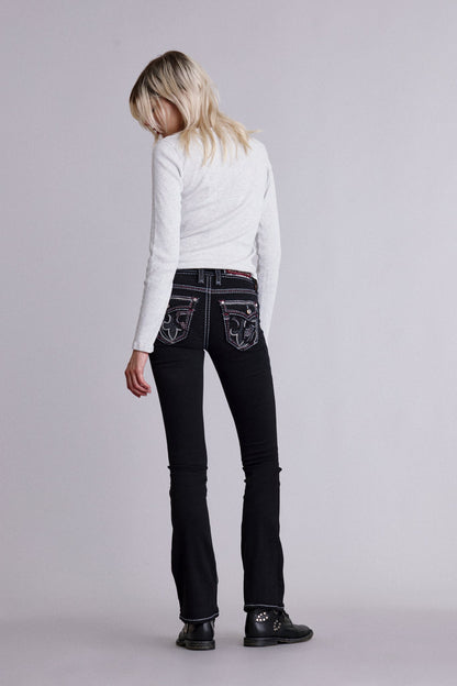 Laran Bootcut Jeans in Black