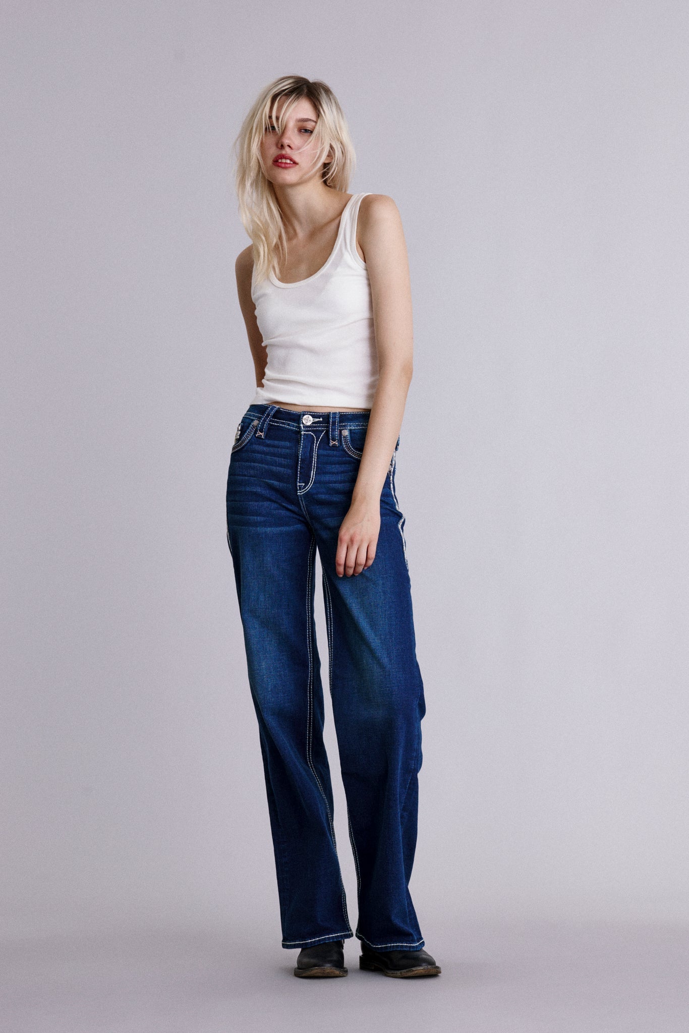 Rozelia High Rise Wide Leg Jeans