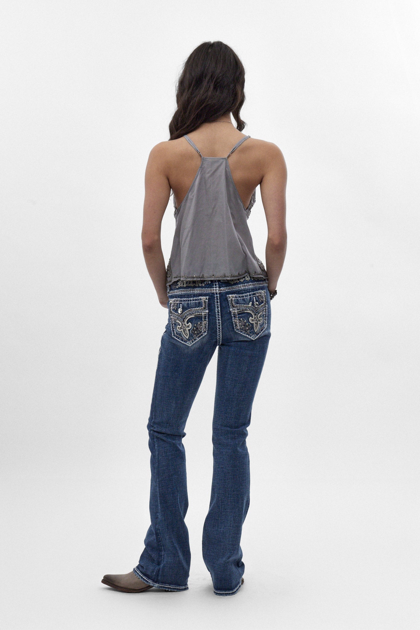 Sia Bootcut Jeans in Medium Blue