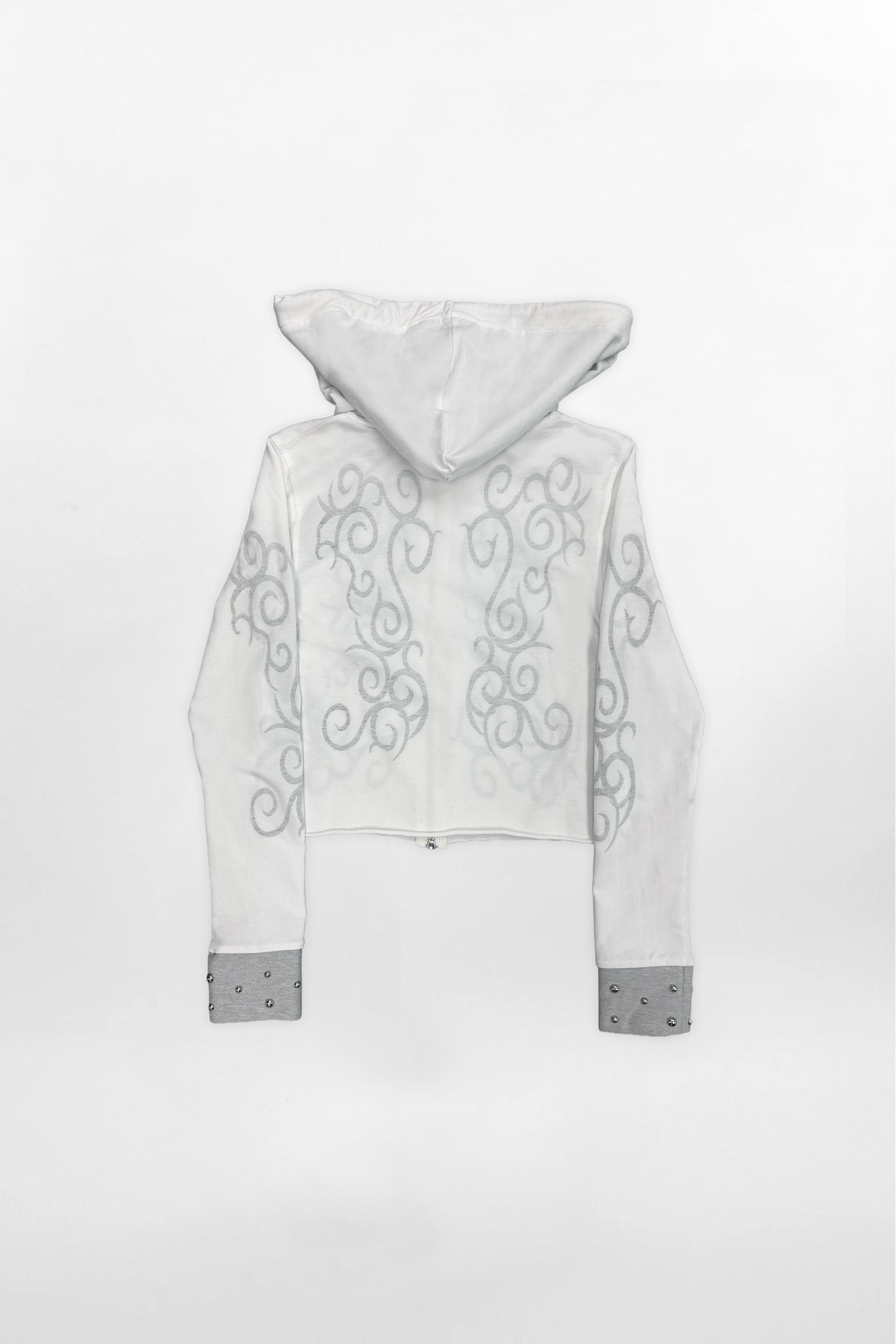 Rock Revival by Jaded London Graphic Studded Hoodie