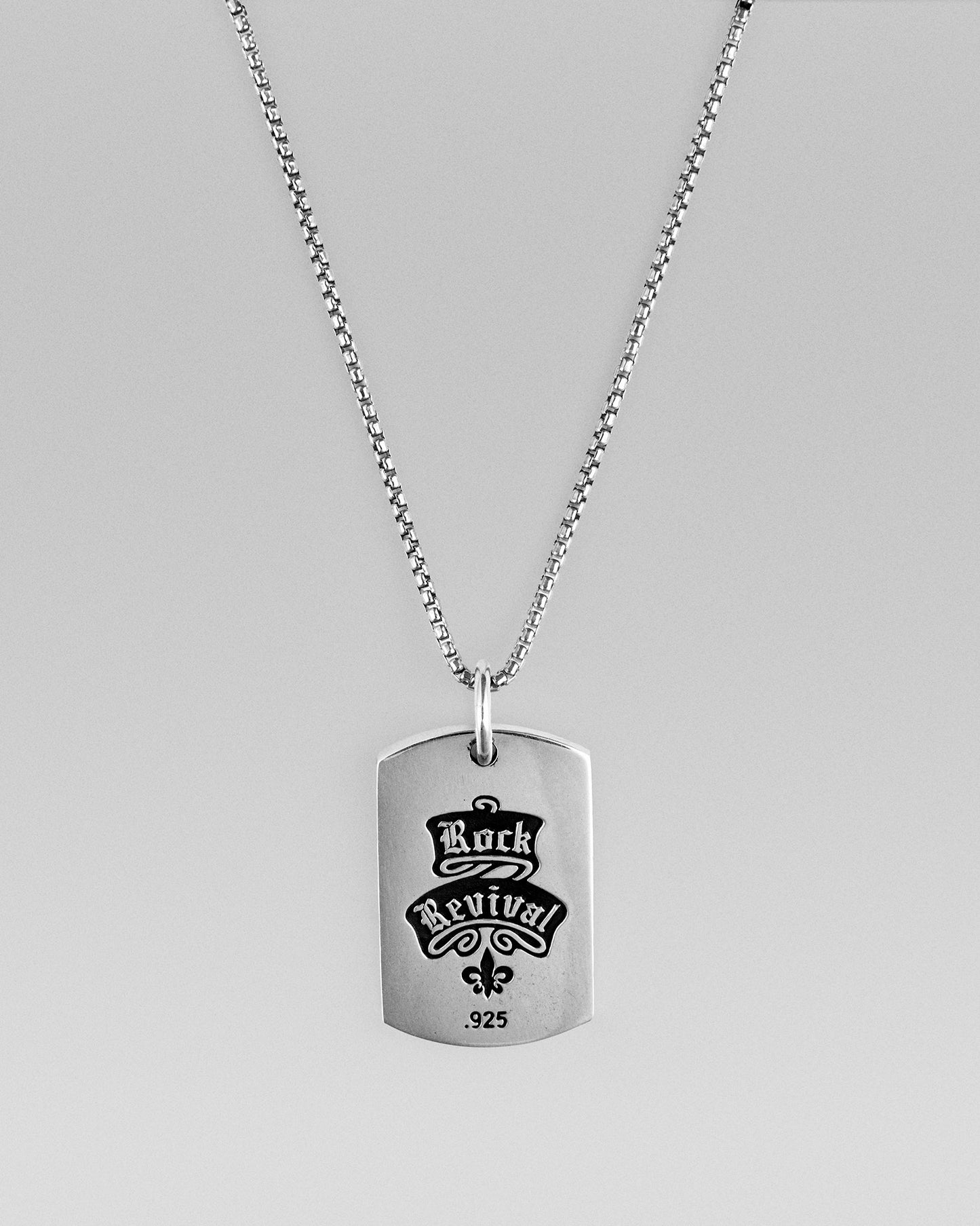 The Rock Dog Tag Necklace