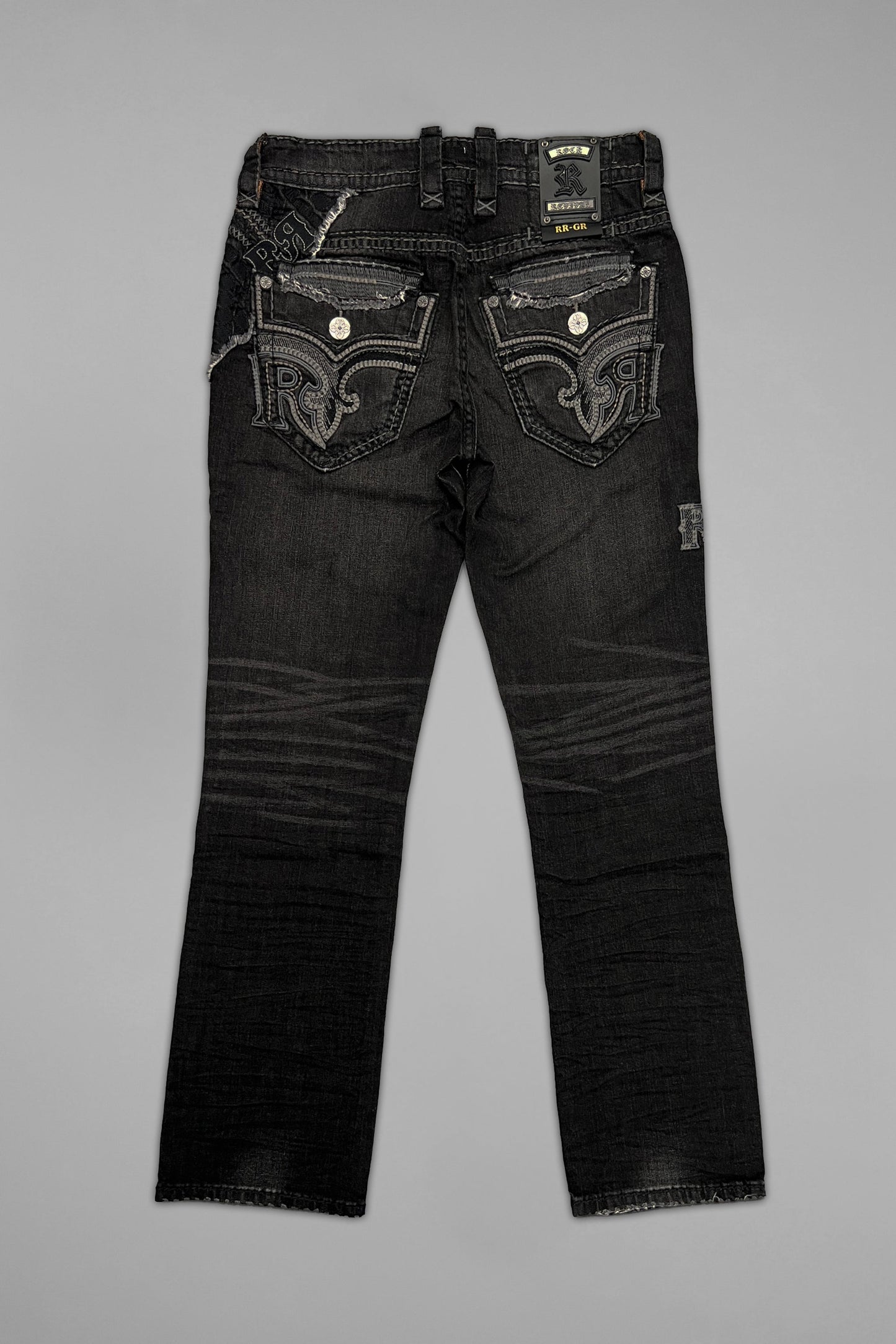 Vinton Straight Jeans in Gray Wash - GR Collection