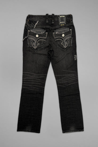 Vinton Straight Jeans in Gray Wash - GR Collection