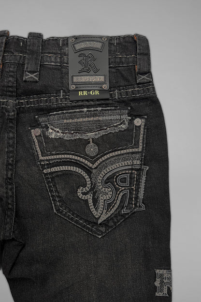 Vinton Straight Jeans in Gray Wash - GR Collection