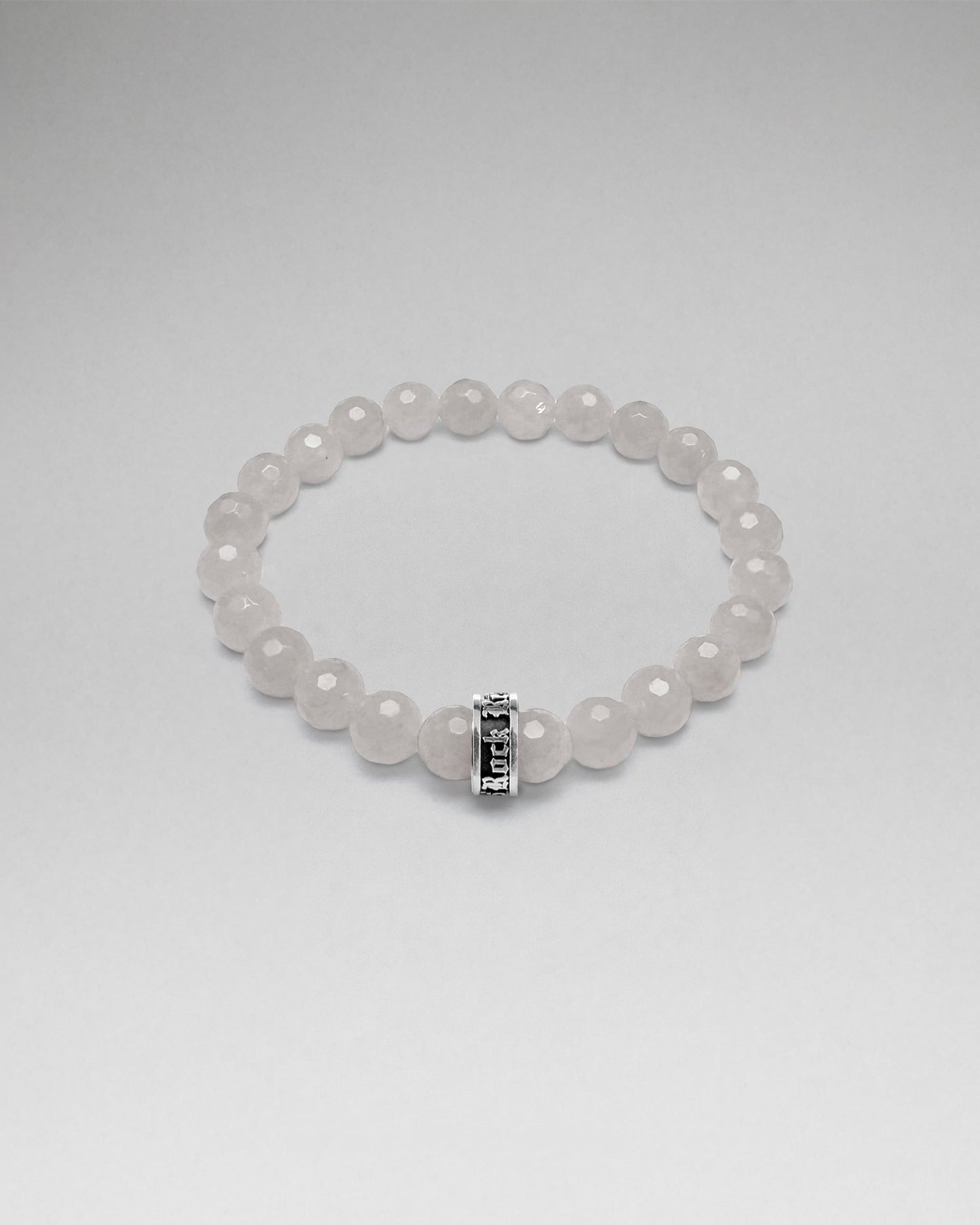 Rose Quartz Eye Beaded Bracelet (8mm)