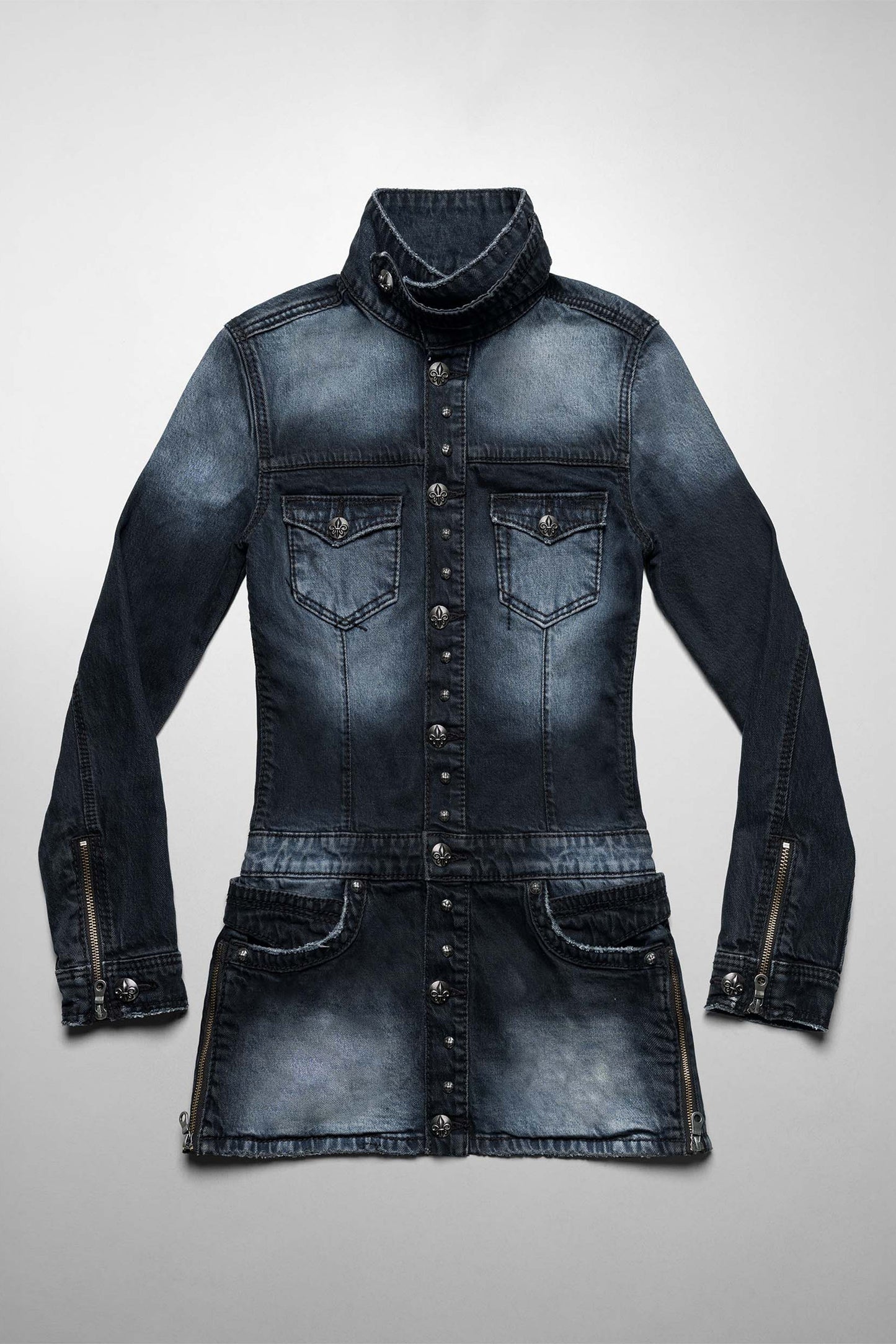 Racer x Rock Revival® Denim Dress