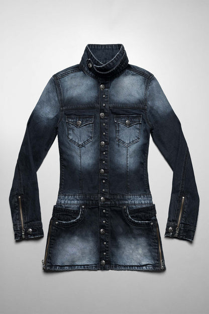 Racer x Rock Revival® Denim Dress