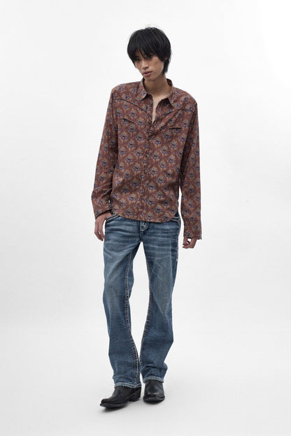 Zayn Bootcut Jeans in Medium Blue