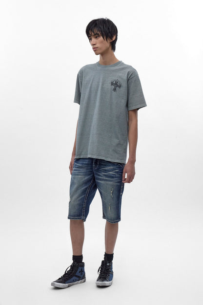 Zinfandel Denim Shorts in Medium Blue