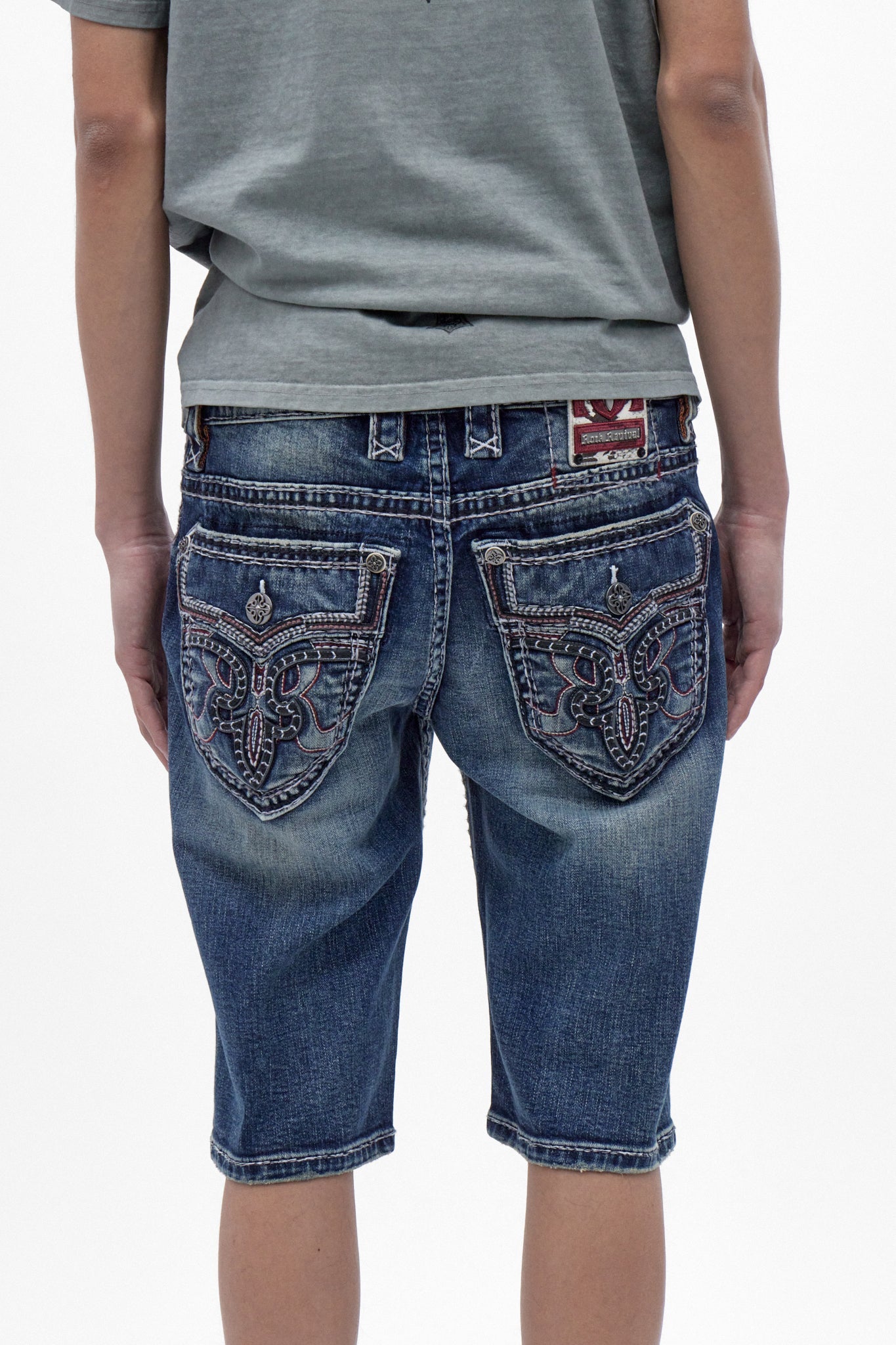 Zinfandel Denim Shorts in Medium Blue